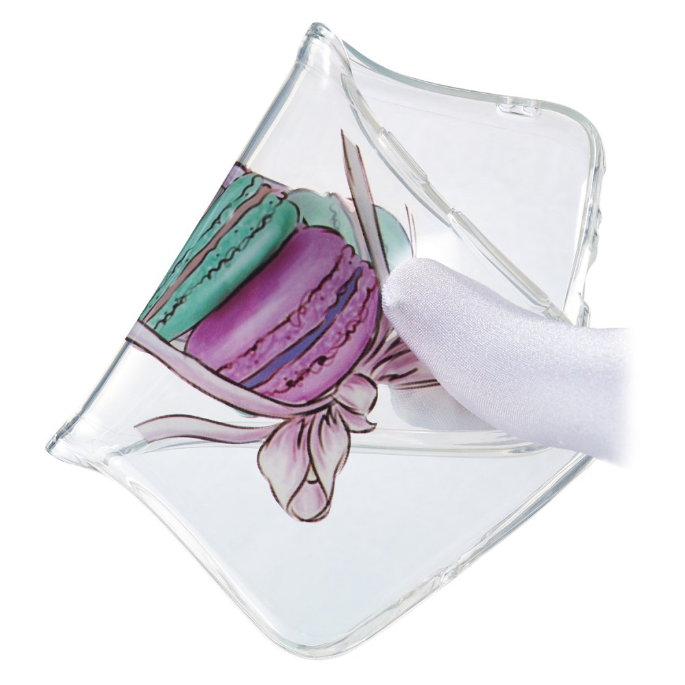 Huawei P30 Lite tracy clear nugarėlė Macarons 3