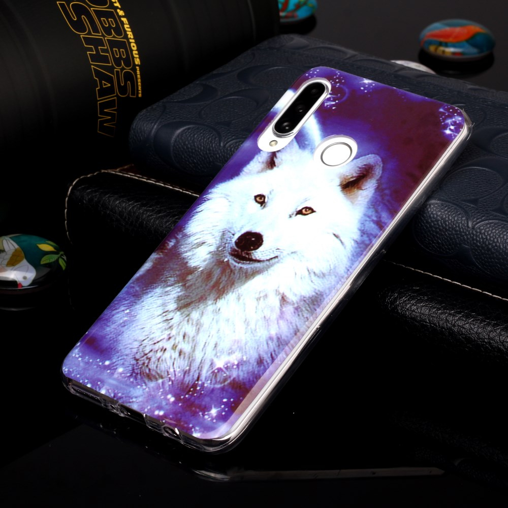 Huawei P30 Lite tracy nugarėlė White Dog 3