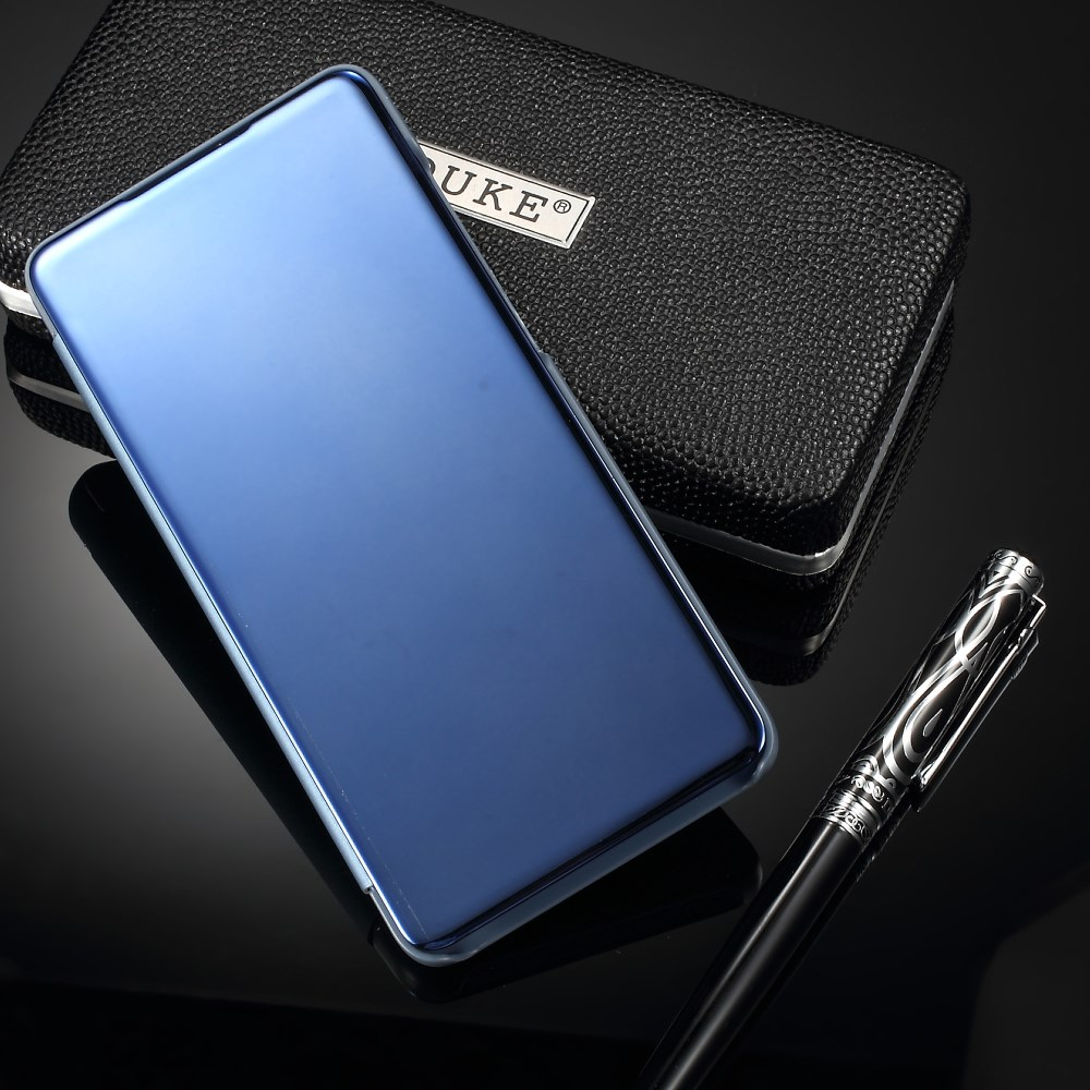 Huawei P30 mėlynas VIEW WINDOW dėklas 3