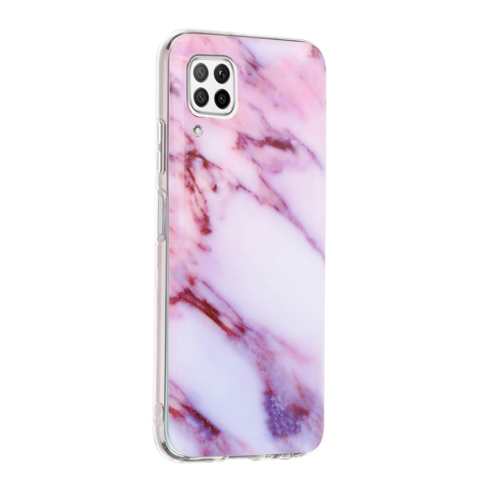 Huawei P40 Lite Tracy nugarėlė Purple Marble 3