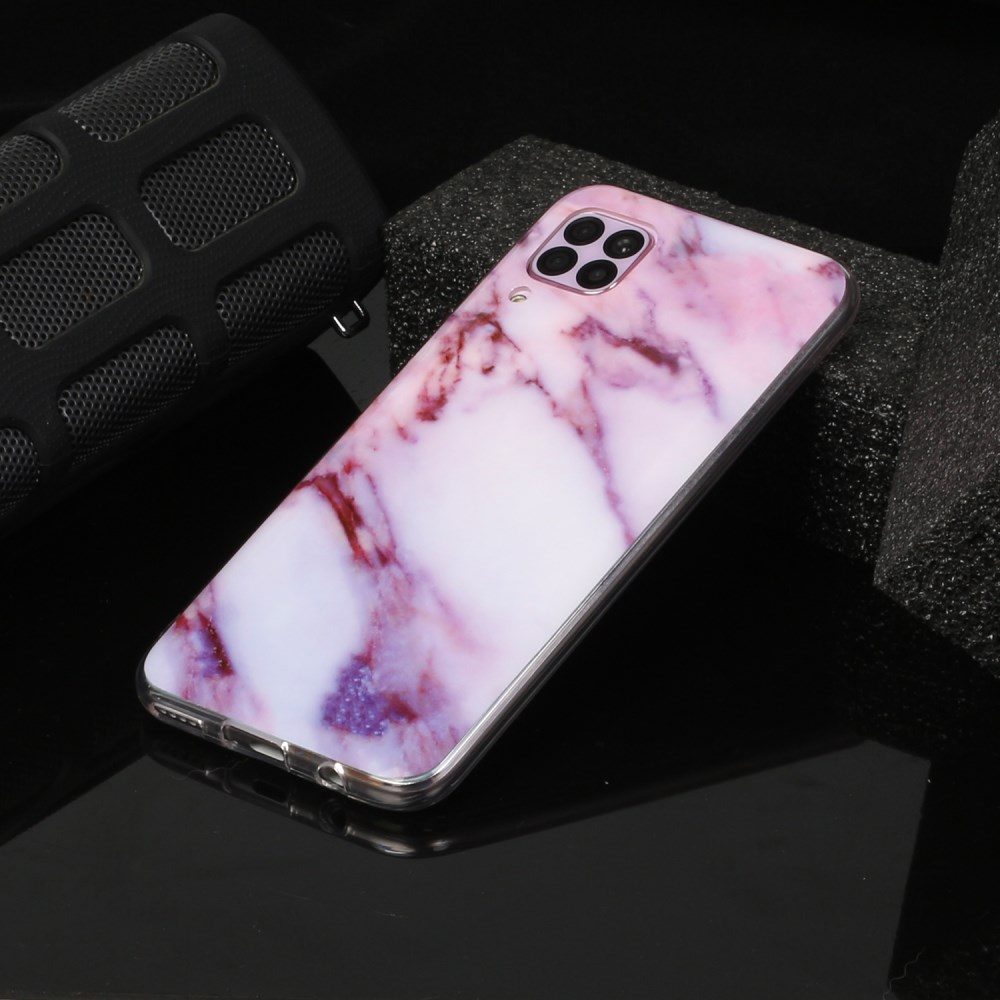 Huawei P40 Lite Tracy nugarėlė Purple Marble 5