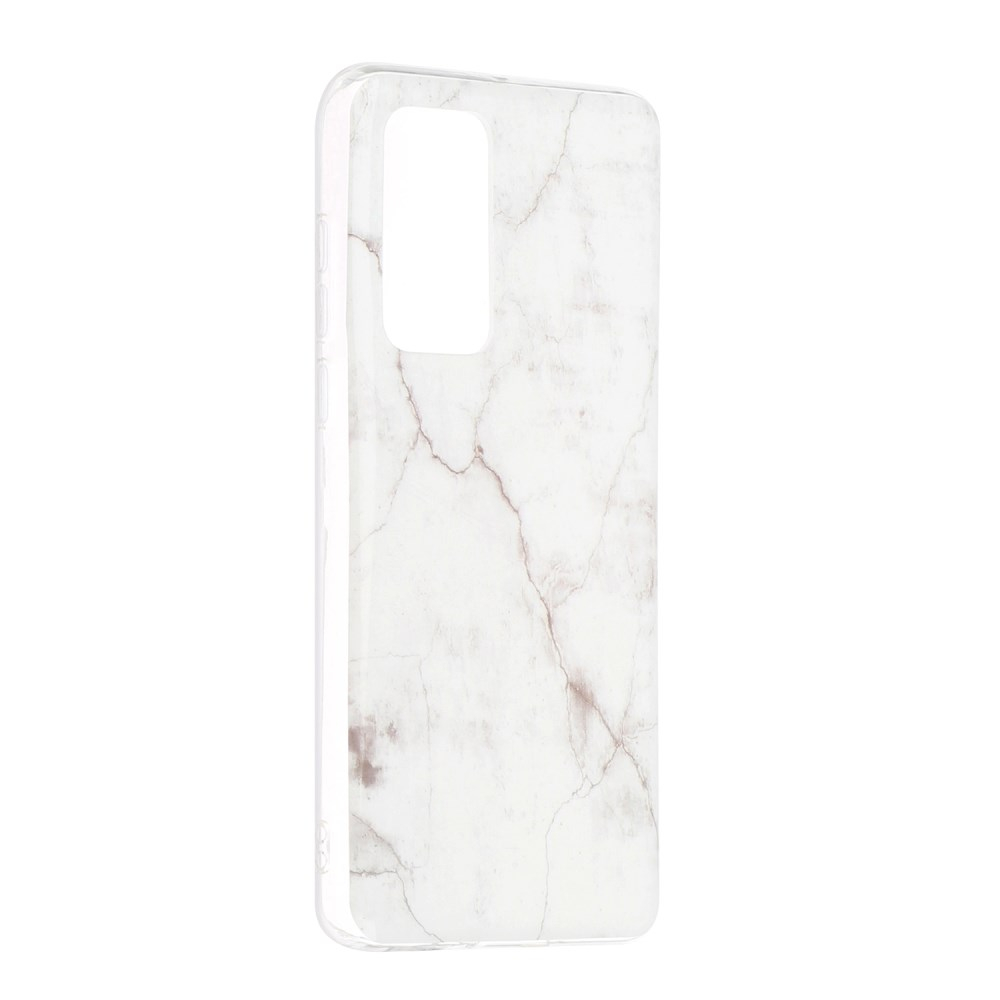 Huawei P40 Tracy White Marble nugarėlė 2