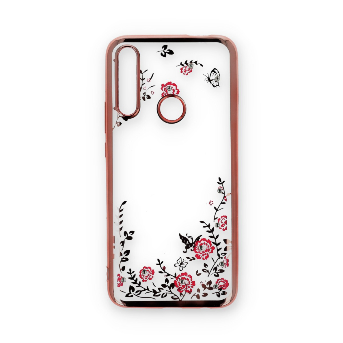 Huawei P Smart Z rausva perfect FLOWERS nugarėlė