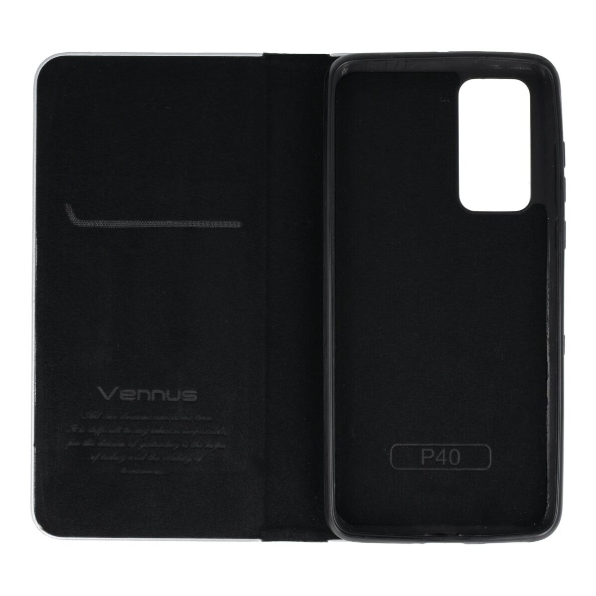 Huawei P40 juodas VENCARBON dėklas 1