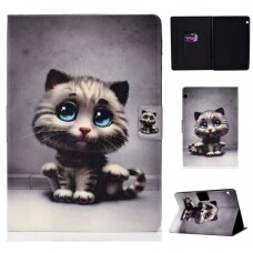 Huawei MediaPad T3 10" fashion dėklas Cat with blue eyes