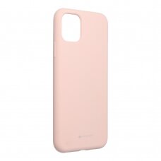 Huawei P20 pink sand MERCURY SILICONE nugarėlė