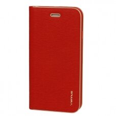 Huawei P20 Lite raudonas VENBOOK dėklas