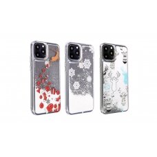 Huawei P20 Lite Water Winter nugarėlė Snowflakes