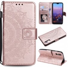 Huawei P20 Tracy MEZZO rausvas Mandala dėklas