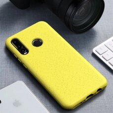 Huawei P30 Lite geltona ECO wheat nugarėlė