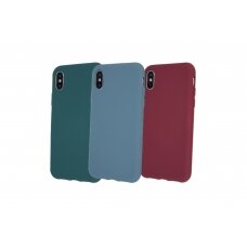 Huawei P30 LITE juoda SILICONE LITE nugarėlė