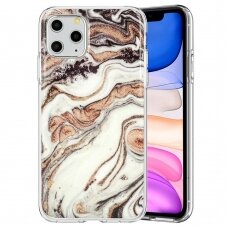 Huawei P30 Lite MARBLE GLITTER nugarėlė Design1