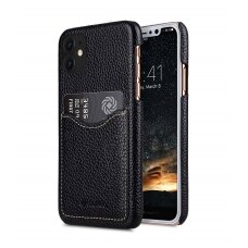 Huawei P30 Pro juoda odinė MELKCO CARD V2 nugarėlė