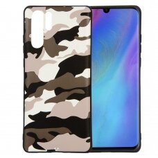 Huawei P30 PRO Tracy balta nugarėlė ARMY