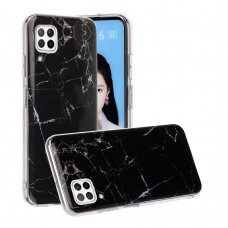 Huawei P40 Lite Tracy nugarėlė Black Marble