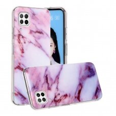 Huawei P40 Lite Tracy nugarėlė Purple Marble