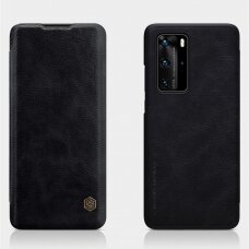 Huawei P40 PRO juodas odinis QIN dėklas