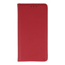 Huawei P40 raudonas odinis GENUINE dėklas