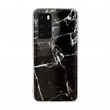 Huawei P40 Tracy Black Marble nugarėlė