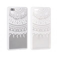 Huawei P8 lite balta LACE CASE D1W nugarėlė