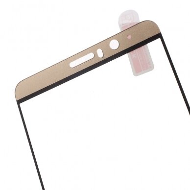 HUAWEI Mate 9 auksinės spalvos pilnas 5D apsauginis stiklas 2
