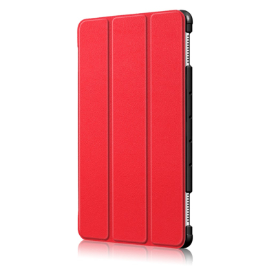 Huawei MediaPad M5 Lite 10" raudonas Trifold dėklas 3