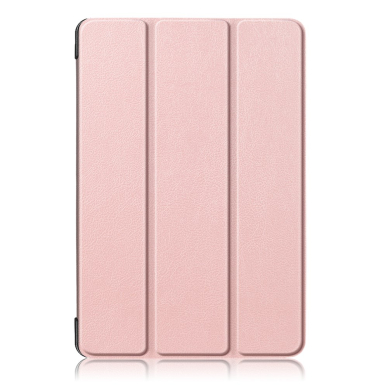 Huawei MediaPad M5 Lite 10" rausvas Trifold dėklas 1