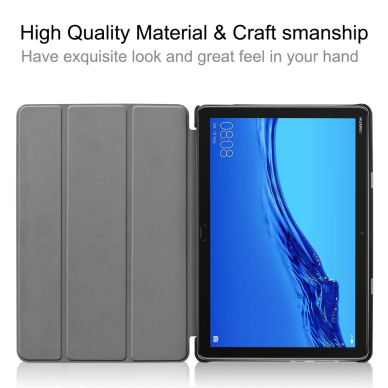 Huawei MediaPad M5 Lite 10" TRIFOLD dėklas Vitražas 6