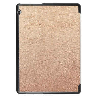 Huawei MediaPad T3 10" aukso spalvos Trifold dėklas 2