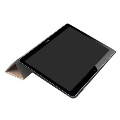 Huawei MediaPad T3 10" aukso spalvos Trifold dėklas 3