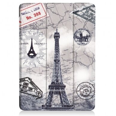 Huawei MediaPad T3 10" fashion Trifold dėklas Paris 1