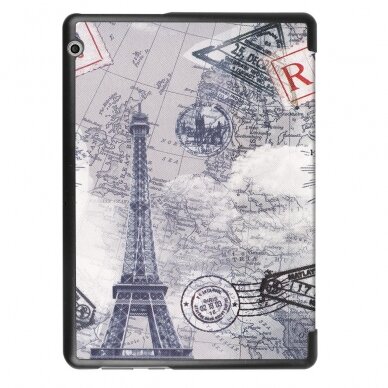 Huawei MediaPad T3 10" fashion Trifold dėklas Paris 2