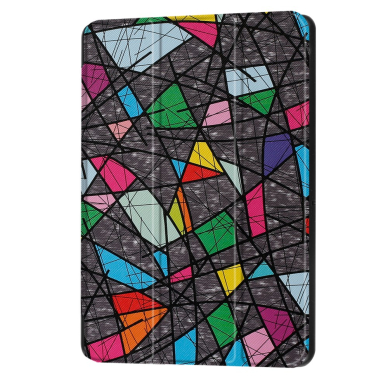 Huawei MediaPad T3 10" fashion Trifold dėklas Vitražas 6