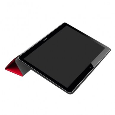 Huawei MediaPad T3 10" raudonas Trifold dėklas 3