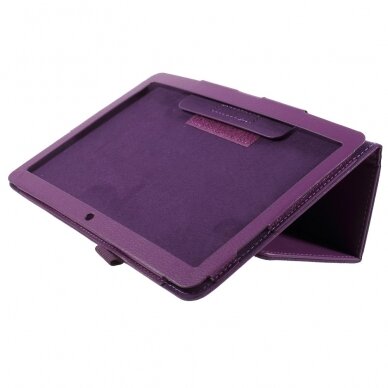 Huawei MediaPad T3 10" violetinis PLAIM dėklas 5