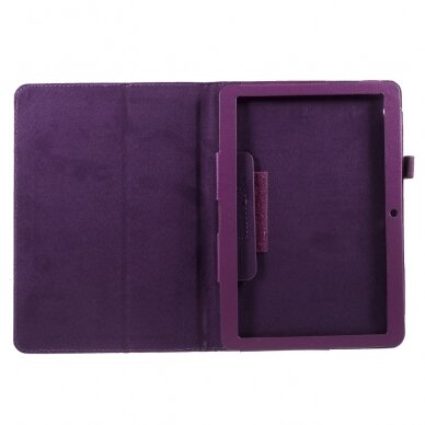 Huawei MediaPad T3 10" violetinis PLAIM dėklas 6