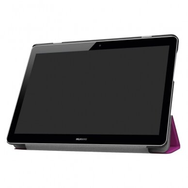 Huawei MediaPad T3 10" violetinis Trifold dėklas 5