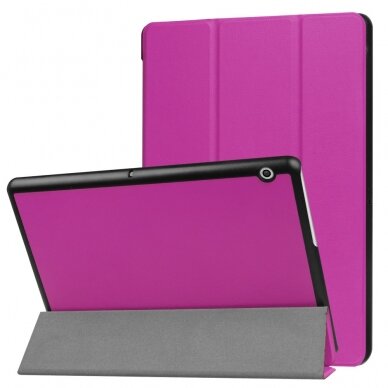 Huawei MediaPad T3 10" violetinis Trifold dėklas
