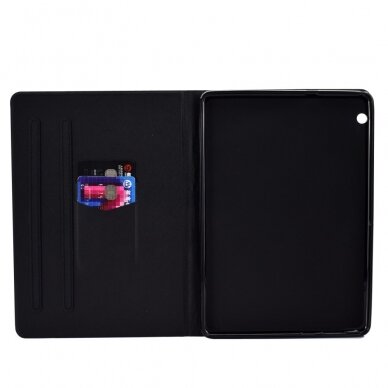 Huawei MediaPad T5 10" fashion dėklas Cat with blue eyes 8