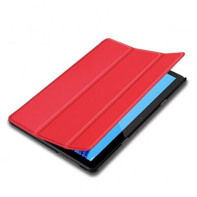 Huawei MediaPad T5 10" raudonas Trifold dėklas 2