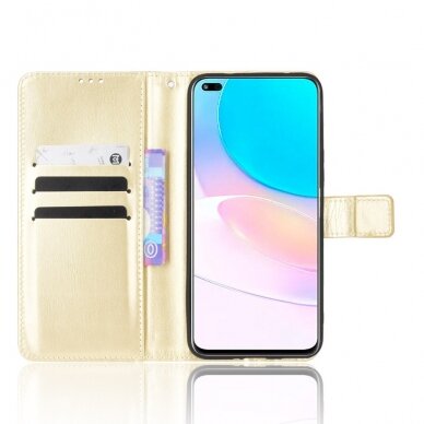 Huawei NOVA 8i/Honor 50 Lite aukso spalvos Tracy K.FLEXI dėklas 3