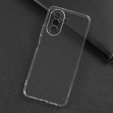 Huawei Nova Y70 skaidri ULTRA SLIM 0,5mm nugarėlė 4