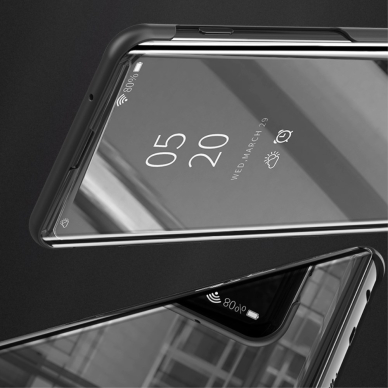 Huawei P Smart 2019/ Honor 10 Lite juodas VIEW WINDOW dėklas 5
