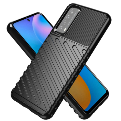 Huawei P Smart 2021 juoda Thunder nugarėlė 2