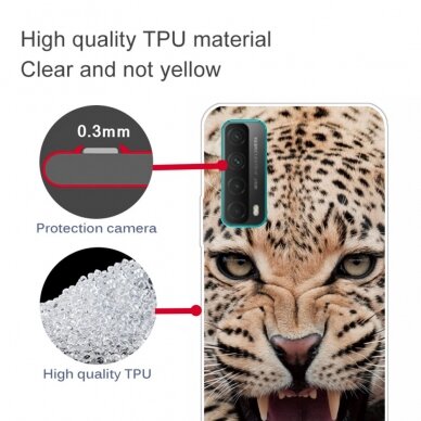 Huawei P Smart 2021 Tracy nugarėlė Leopard 2 2