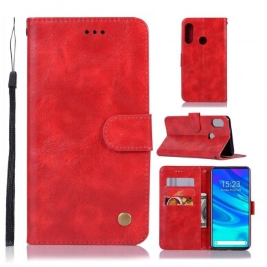 Huawei P Smart Z raudonas VINTAGE3 dėklas