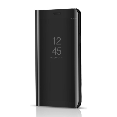 Huawei P10 Lite juodas VIEW WINDOW dėklas