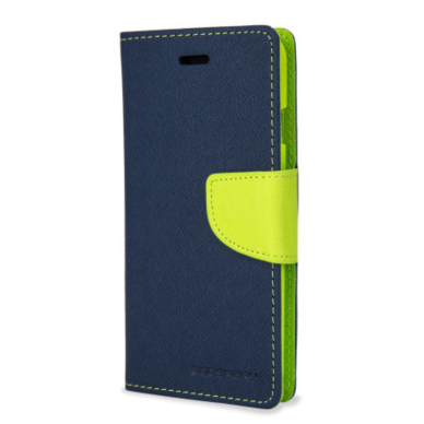 Huawei P10 LITE mėlynas FANCY DIARY dėklas