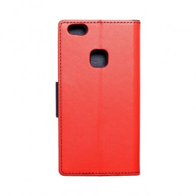 Huawei P10 LITE raudonas FANCY DIARY dėklas 1