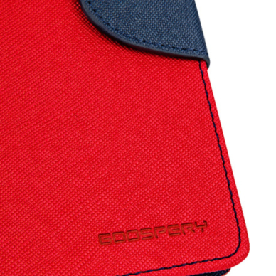 Huawei P10 LITE raudonas FANCY DIARY dėklas 5